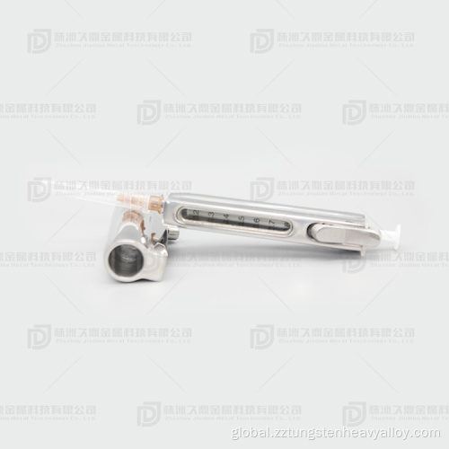 Tungsten Alloy Syringe Shield Tungsten alloy Syringe shield prevent ray penetration Supplier